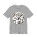 Writer’s Pie Chart T‑Shirt — Funny Cat & Writing Humor Tee
