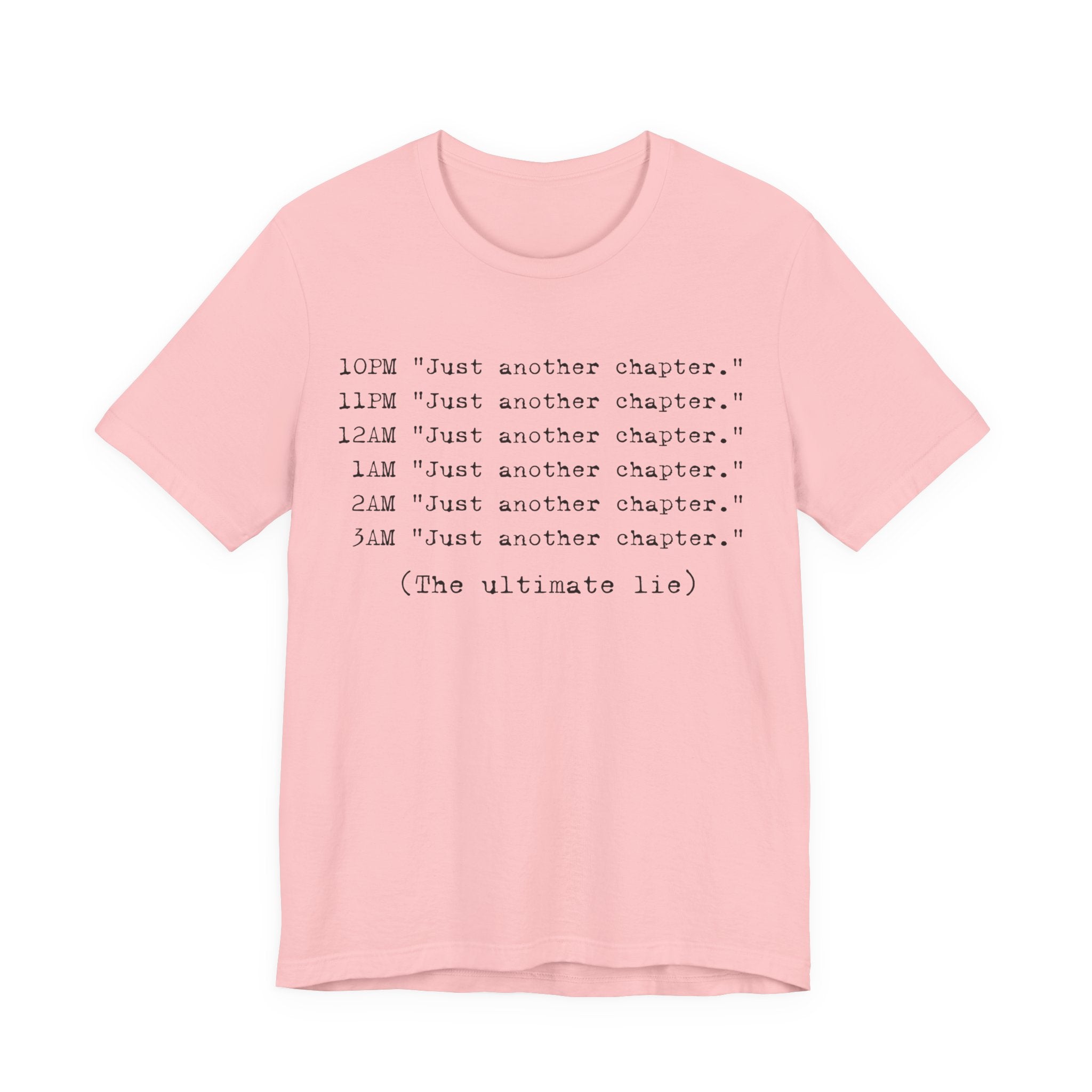 "Just Another Chapter" Late-Night Reader Tee