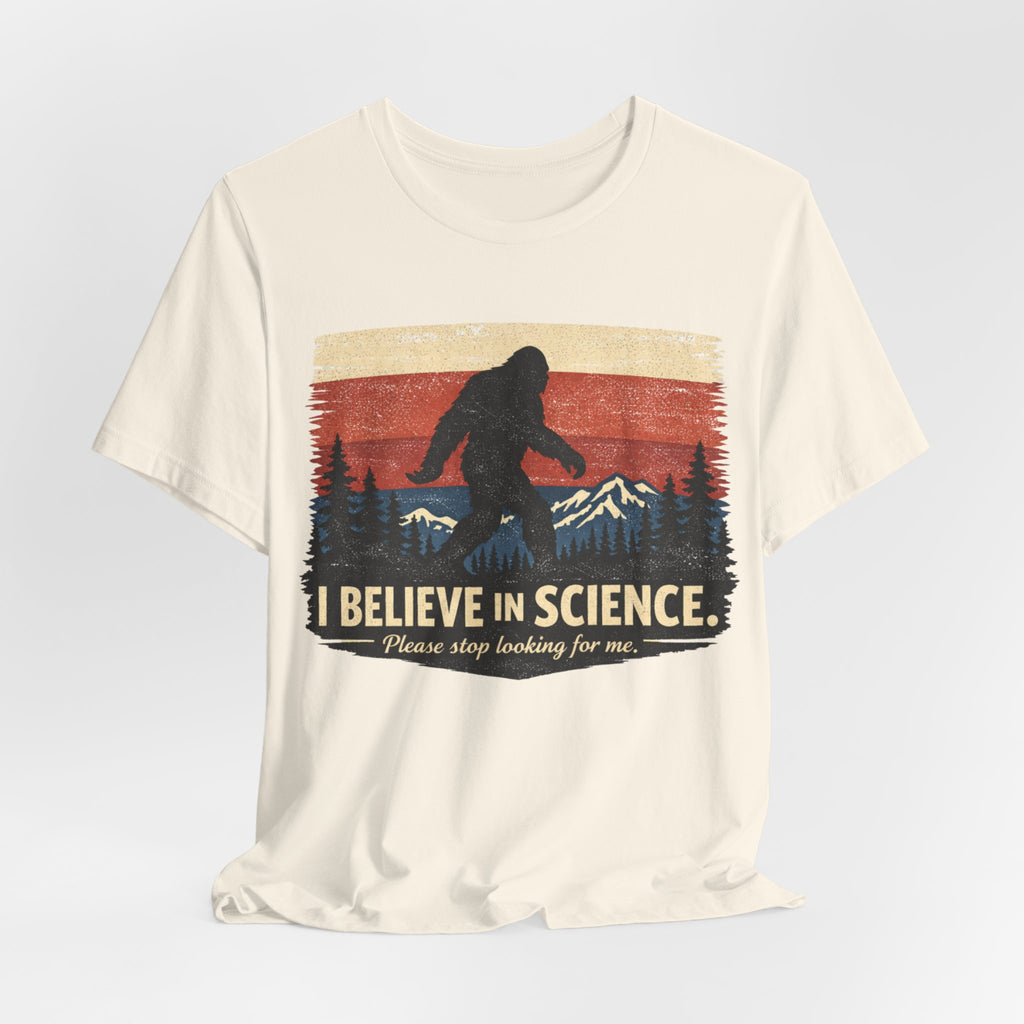 Bigfoot 'I Believe in Science' Tee