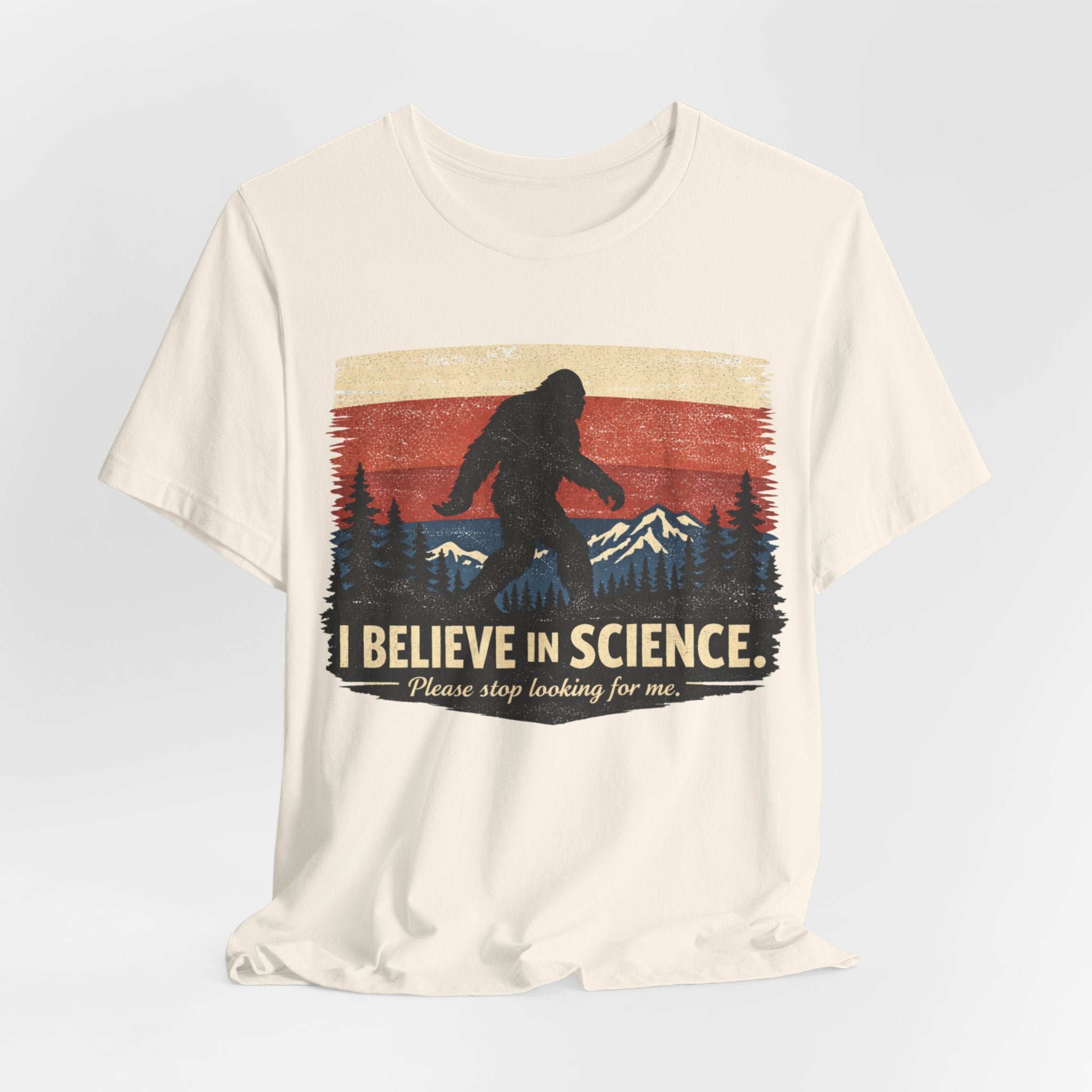 Bigfoot 'I Believe in Science' Tee