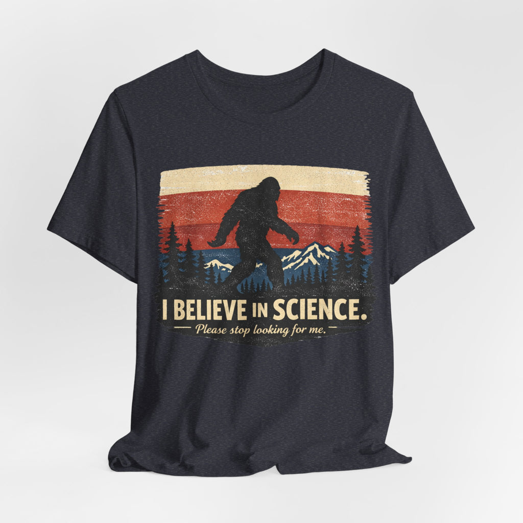 Bigfoot 'I Believe in Science' Tee