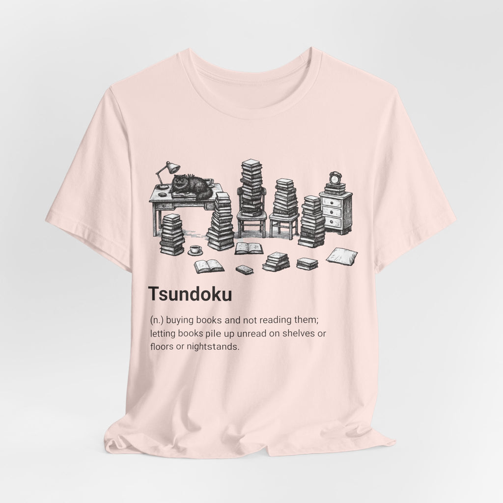 Tsundoku Booklover T‑Shirt — Literary Definition Graphic Tee