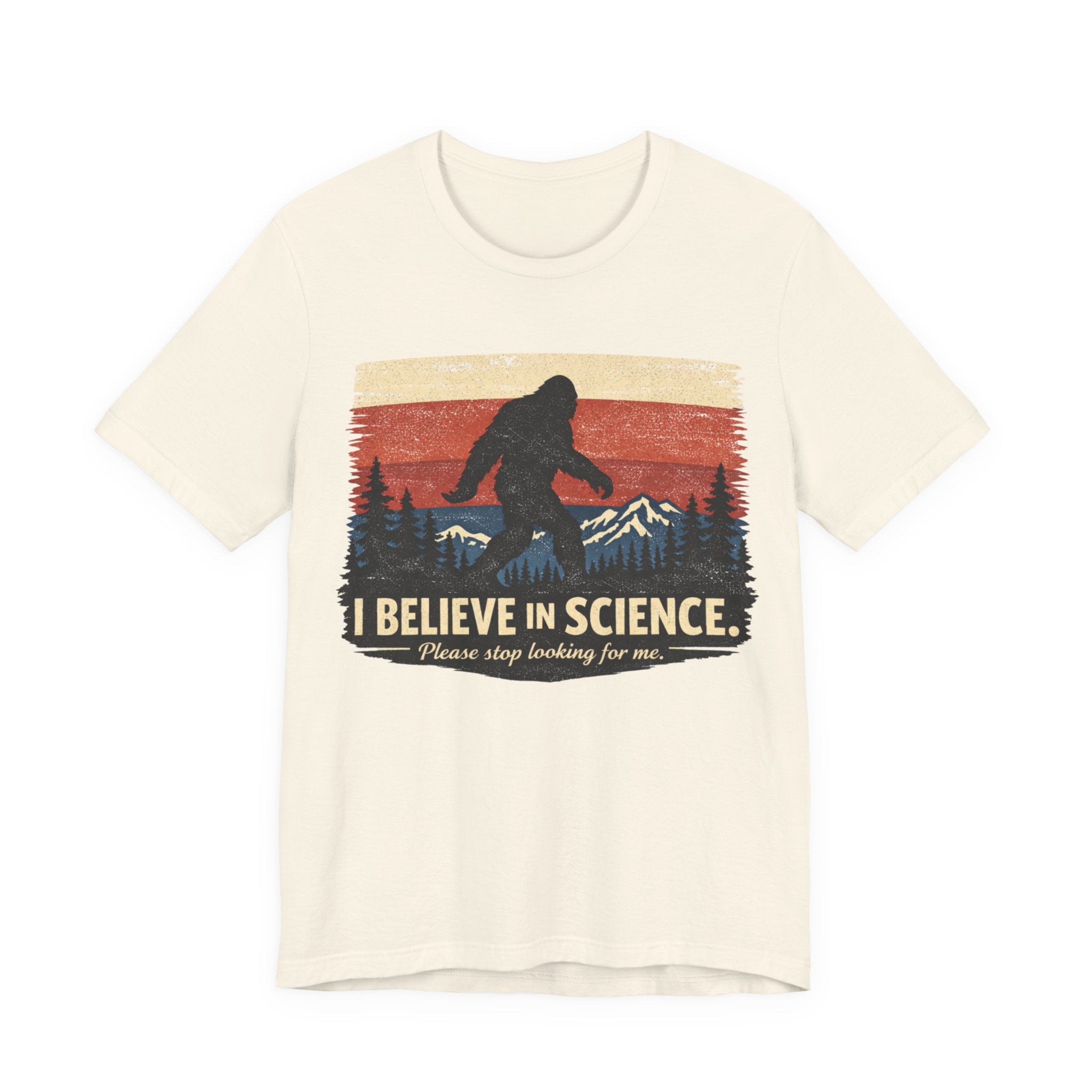 Bigfoot 'I Believe in Science' Tee