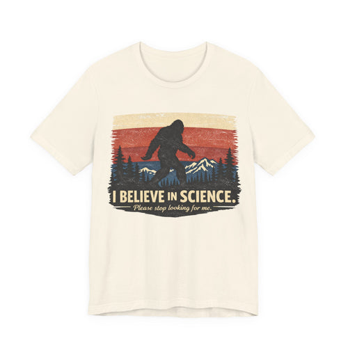 Bigfoot 'I Believe in Science' Tee