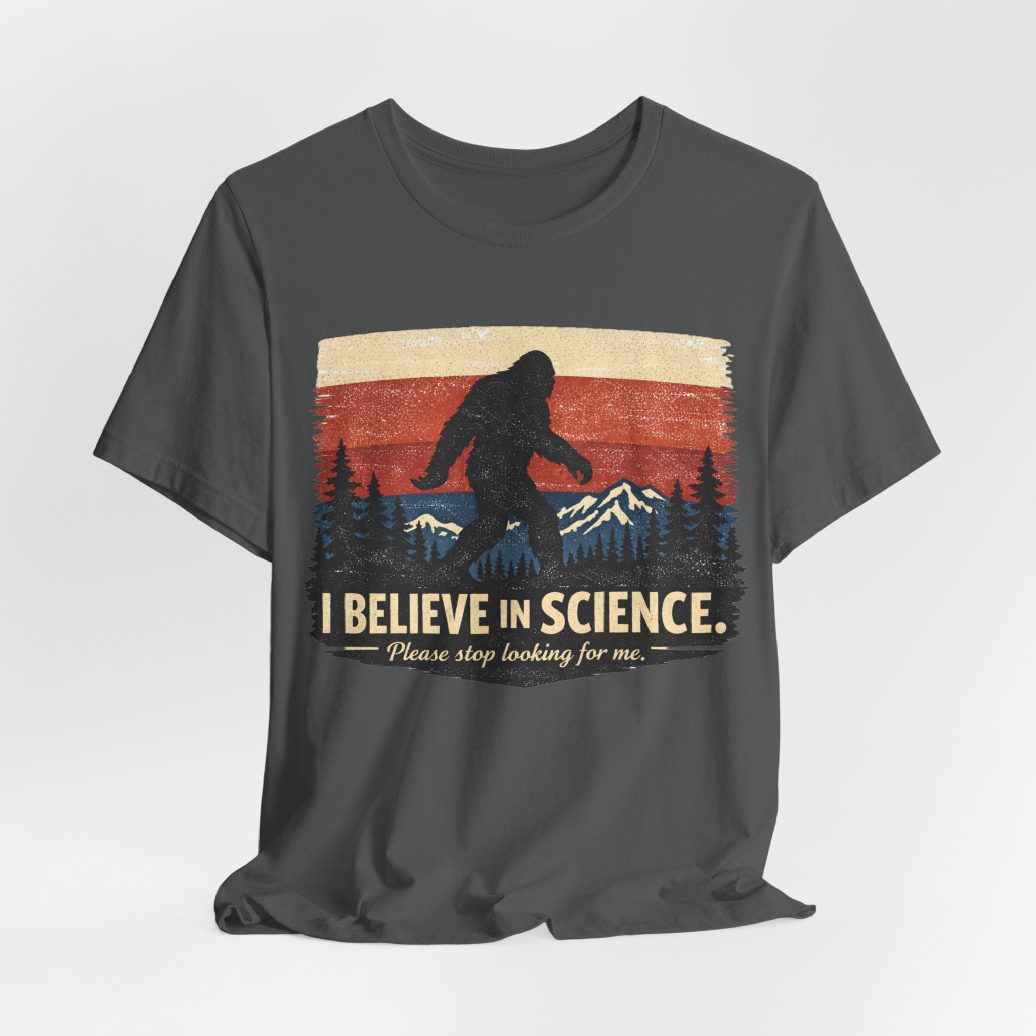 Bigfoot 'I Believe in Science' Tee