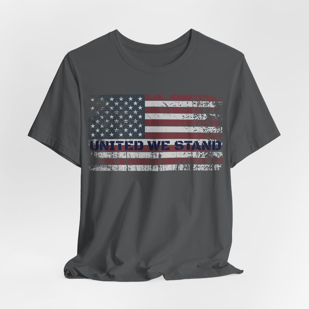 United We Stand Distressed Flag Tee — Bold Union