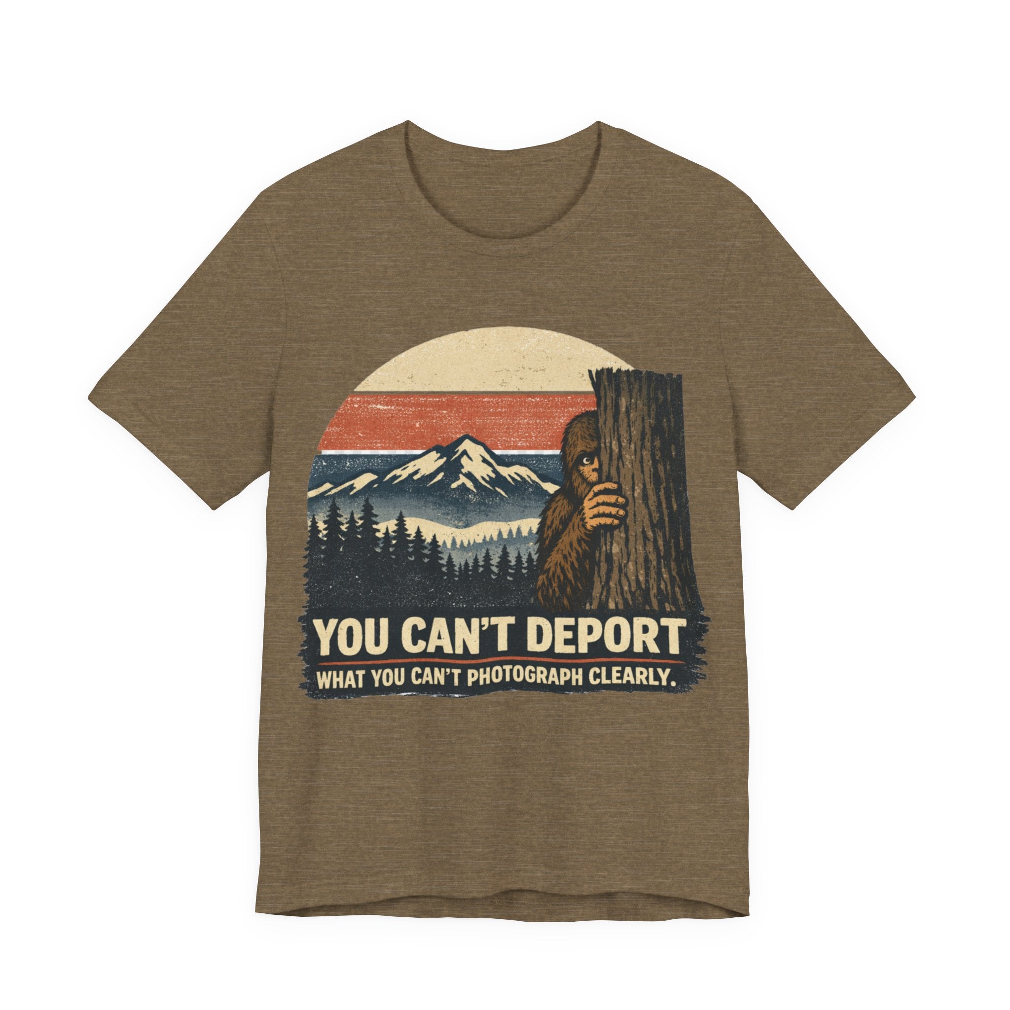 Sasquatch 'You Can't Deport What You Can't Photograph' Tee