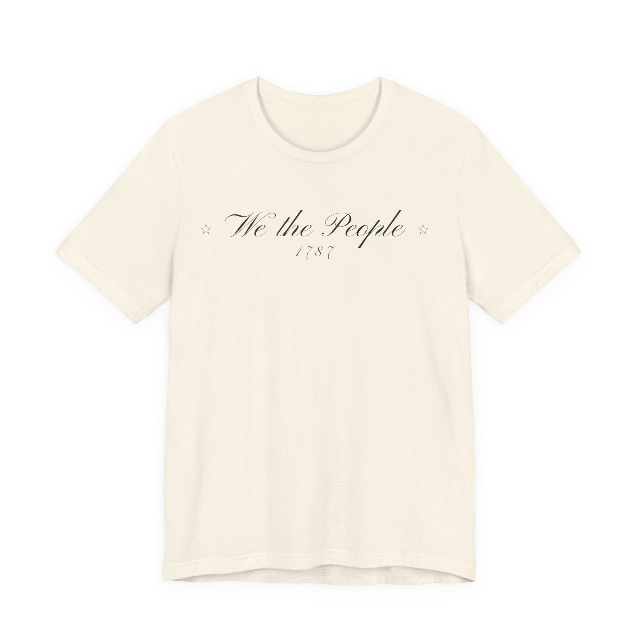 "We the People" Constitutional Script Tee