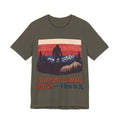 Sasquatch Climate Action Tee — “I Support Climate Action, I Live In It” Outdoor Conservation T-Shirt