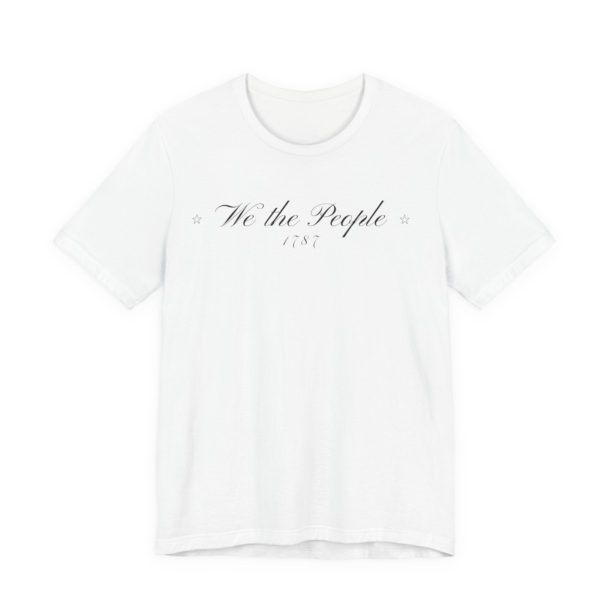 "We the People" Constitutional Script Tee