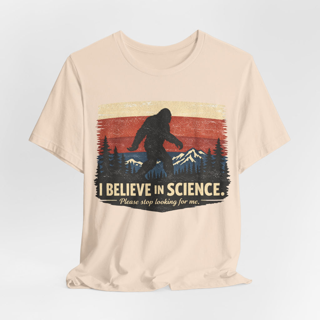 Bigfoot 'I Believe in Science' Tee