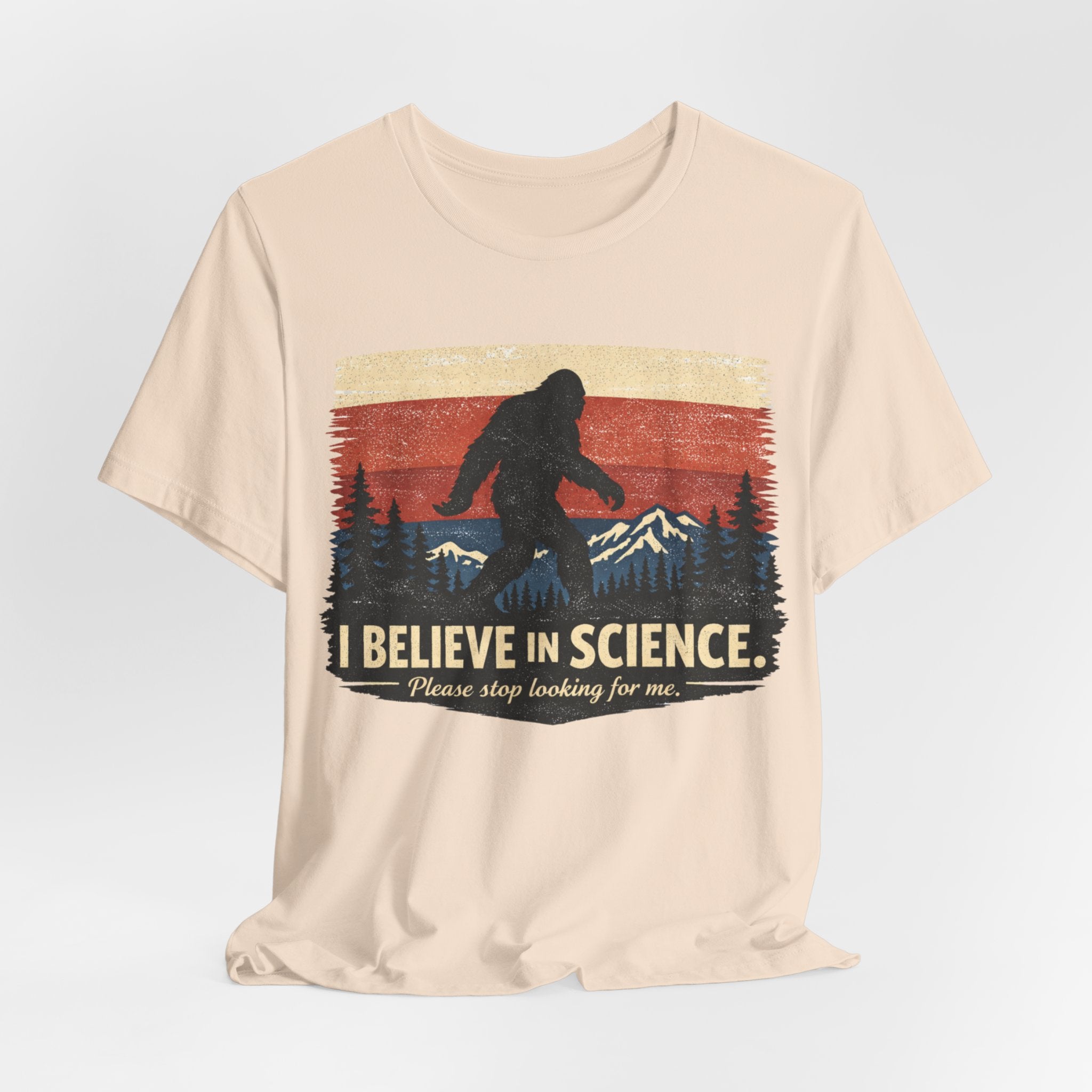 Bigfoot 'I Believe in Science' Tee