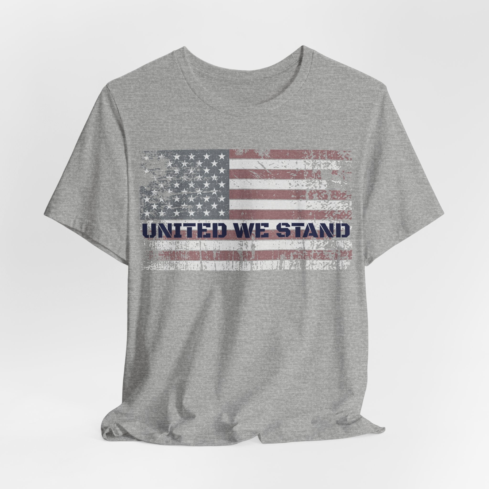United We Stand Distressed Flag Tee — Bold Union