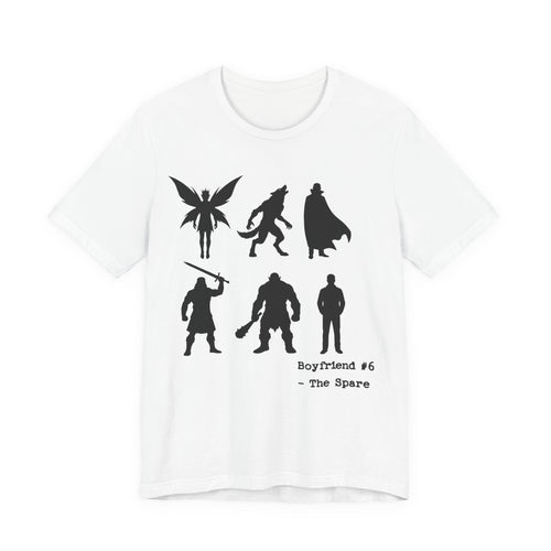 Boyfriend #6 The Spare - Silhouette Character Tee