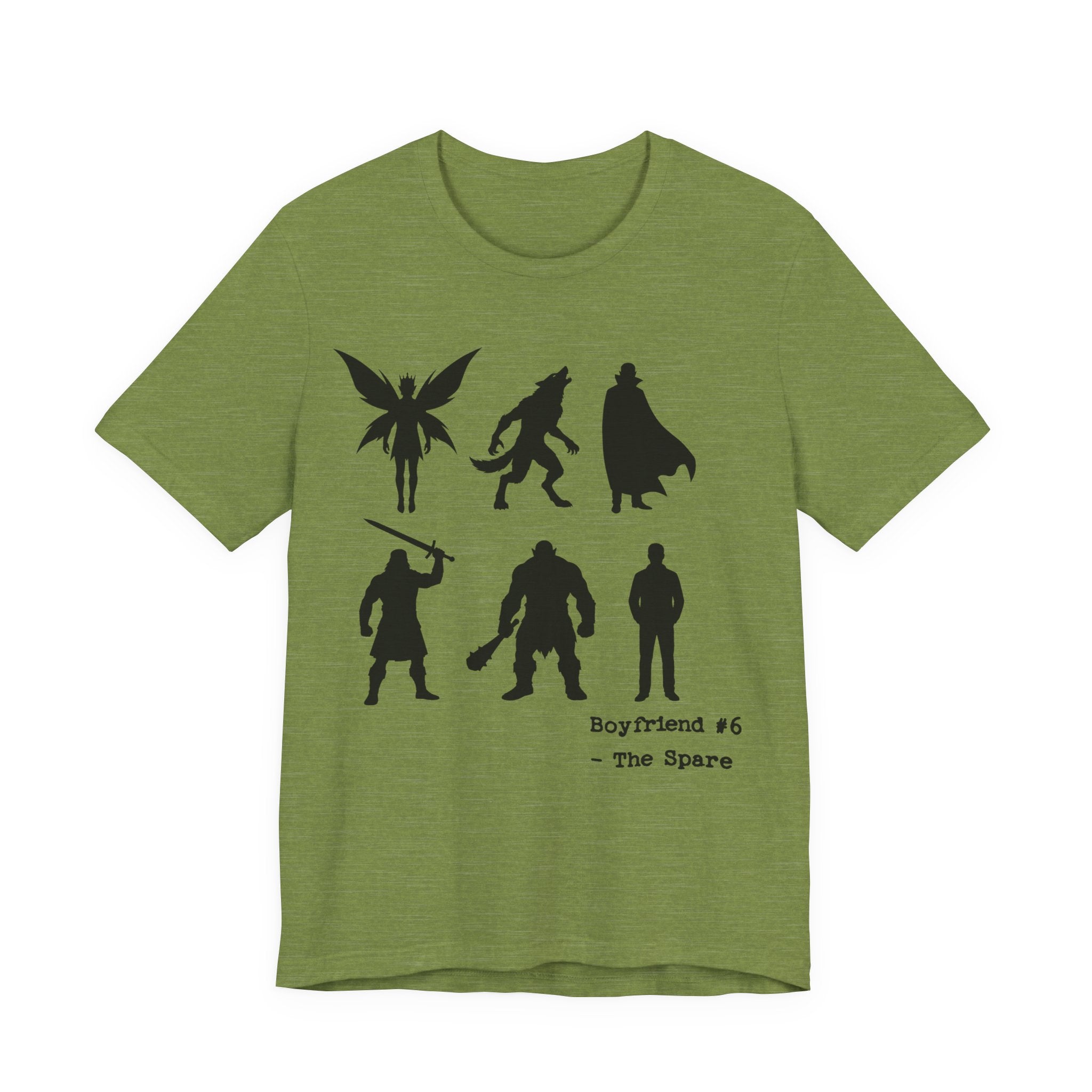 Boyfriend #6 The Spare - Silhouette Character Tee