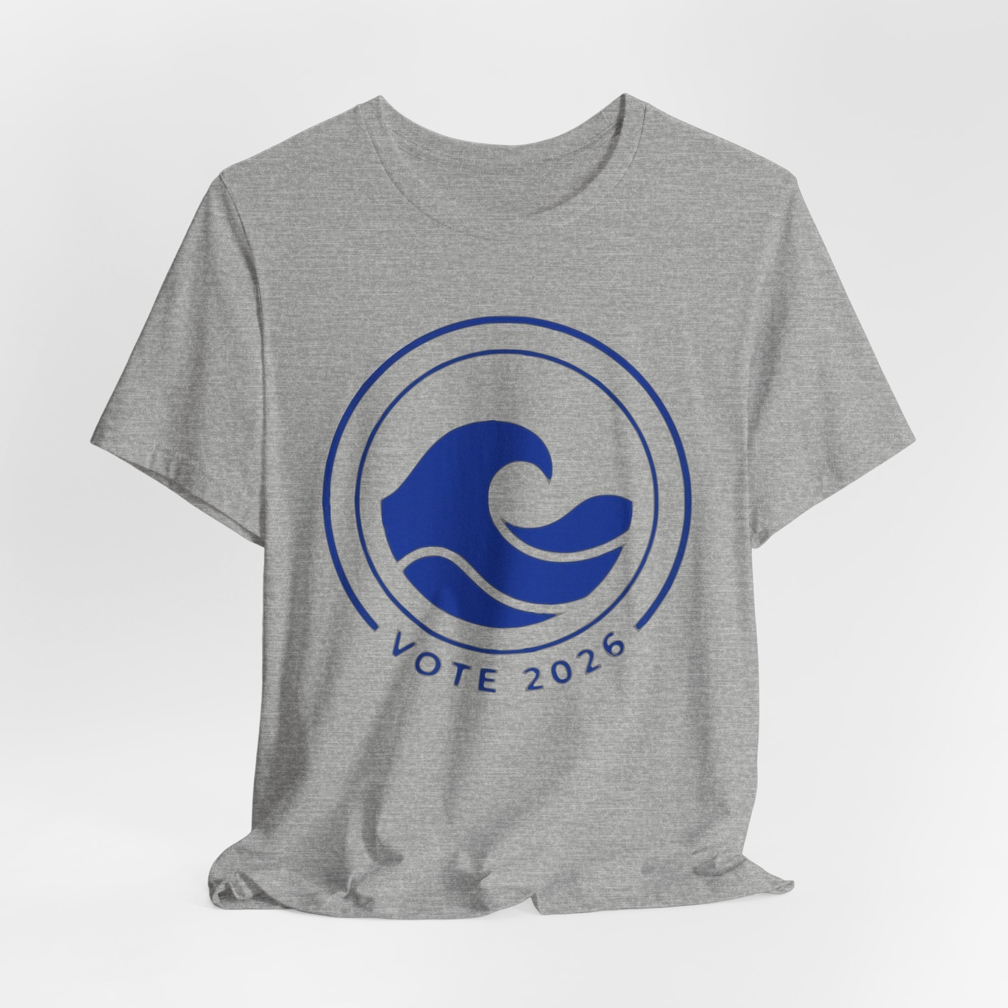 VOTE 2026 Wave Tee — Coastal Political Campaign T-Shirt