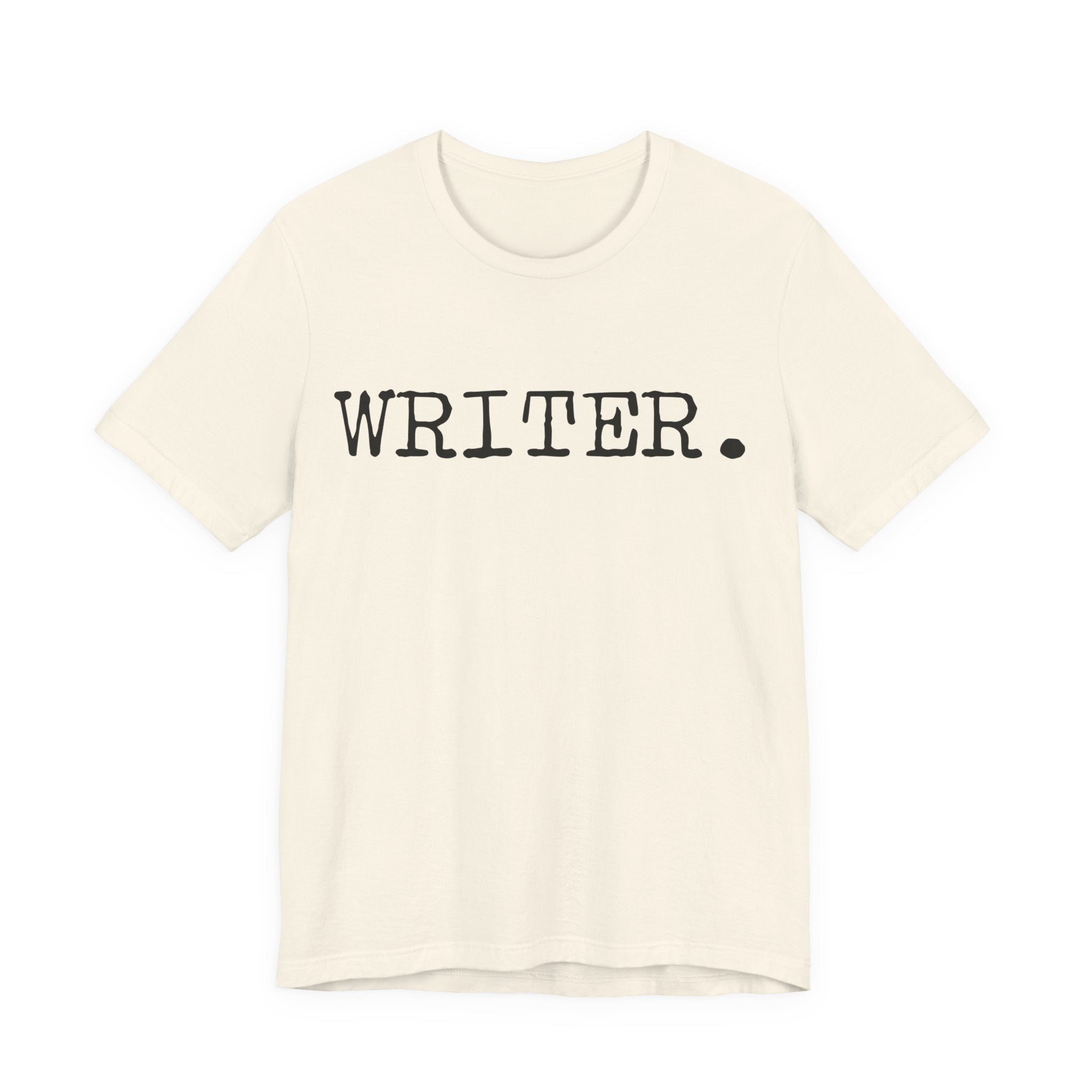 Writer. Tee – Minimalist Writer T-Shirt for Authors & Journalers