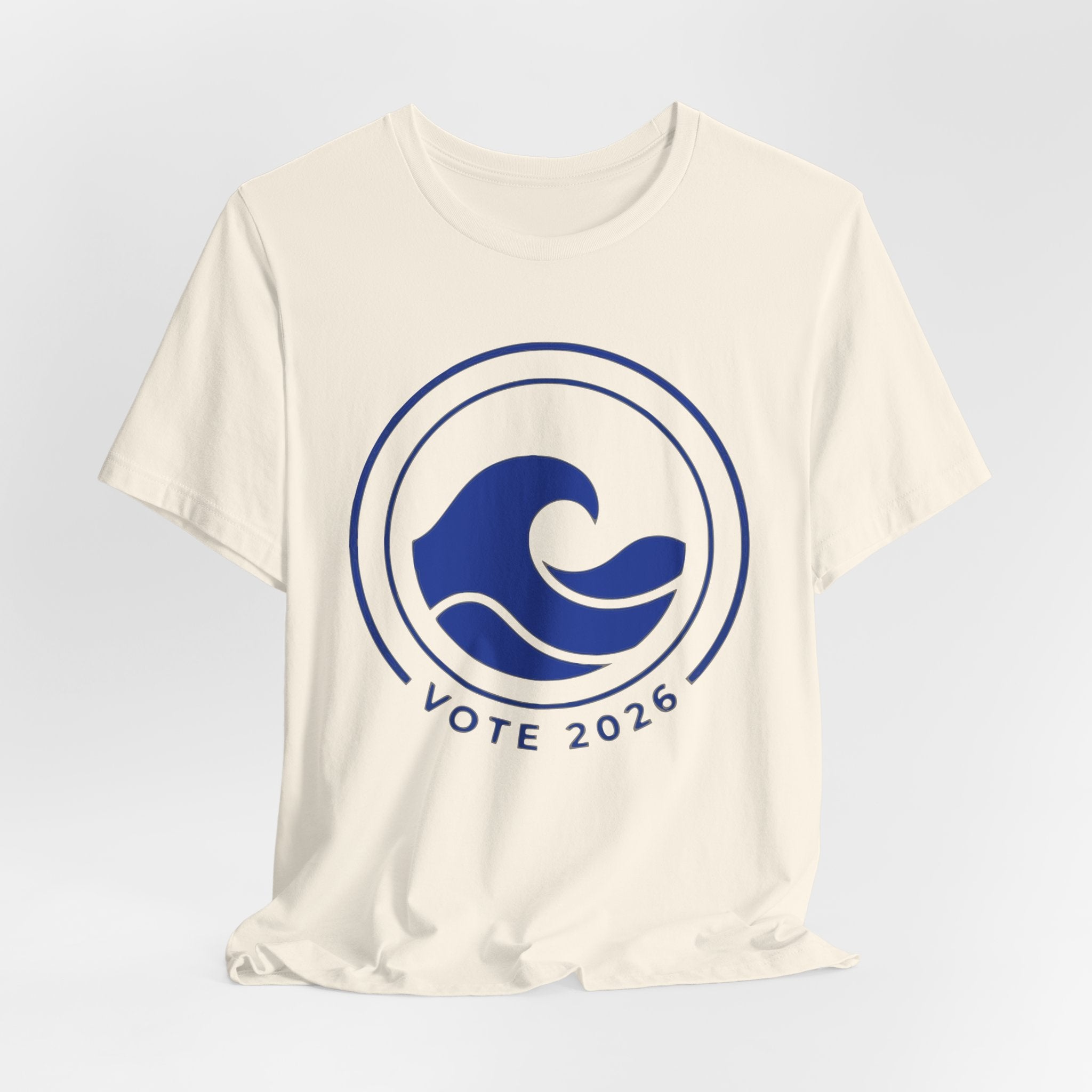 VOTE 2026 Wave Tee — Coastal Political Campaign T-Shirt