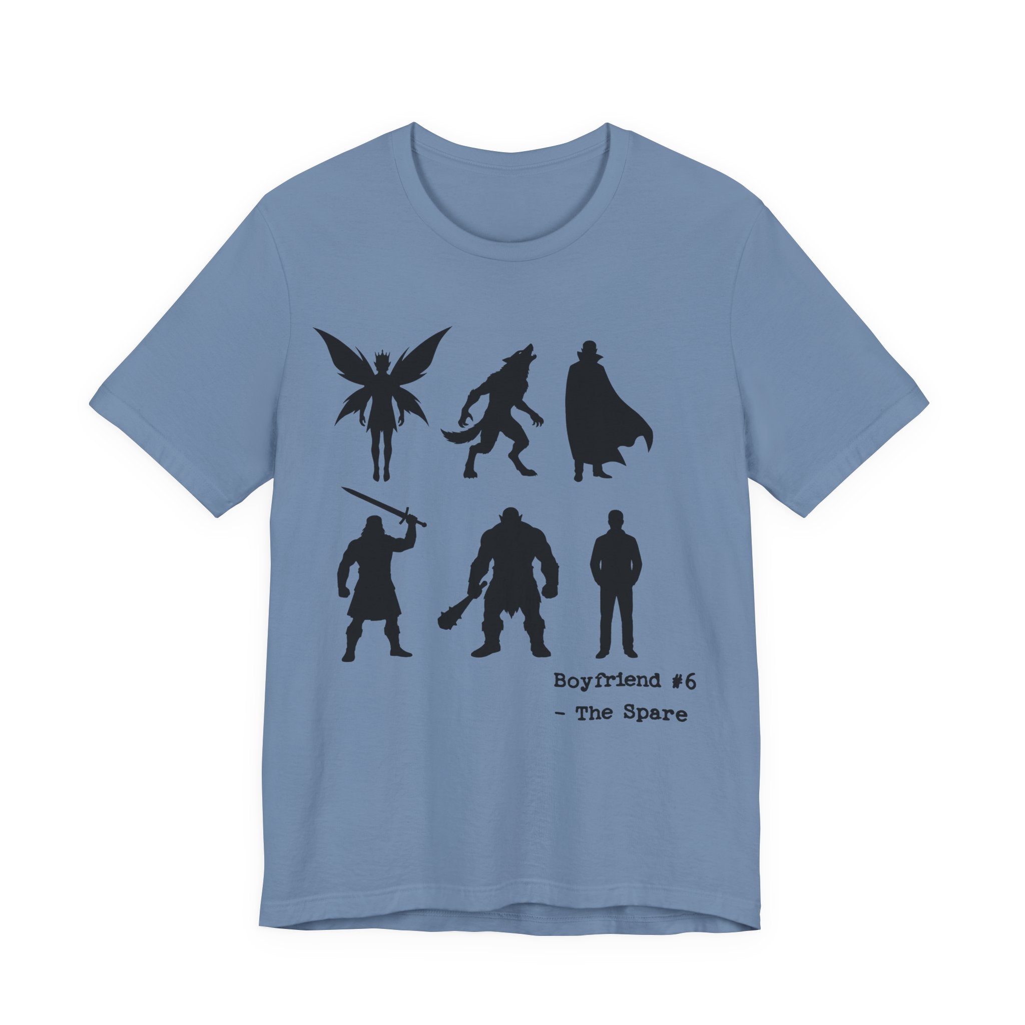 Boyfriend #6 The Spare - Silhouette Character Tee