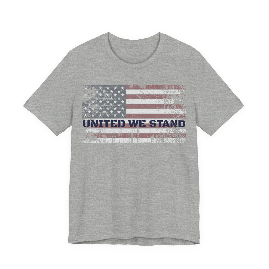United We Stand Distressed Flag Tee — Bold Union