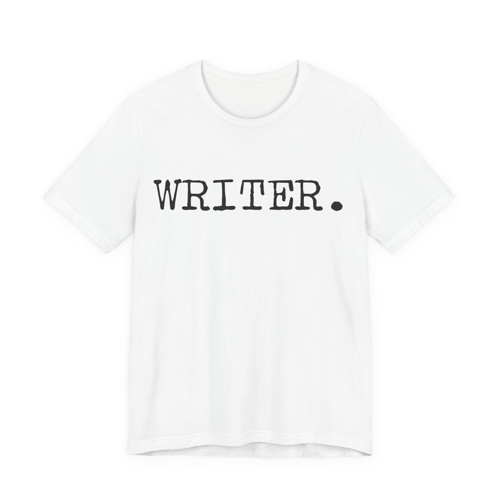 Writer. Tee – Minimalist Writer T-Shirt for Authors & Journalers