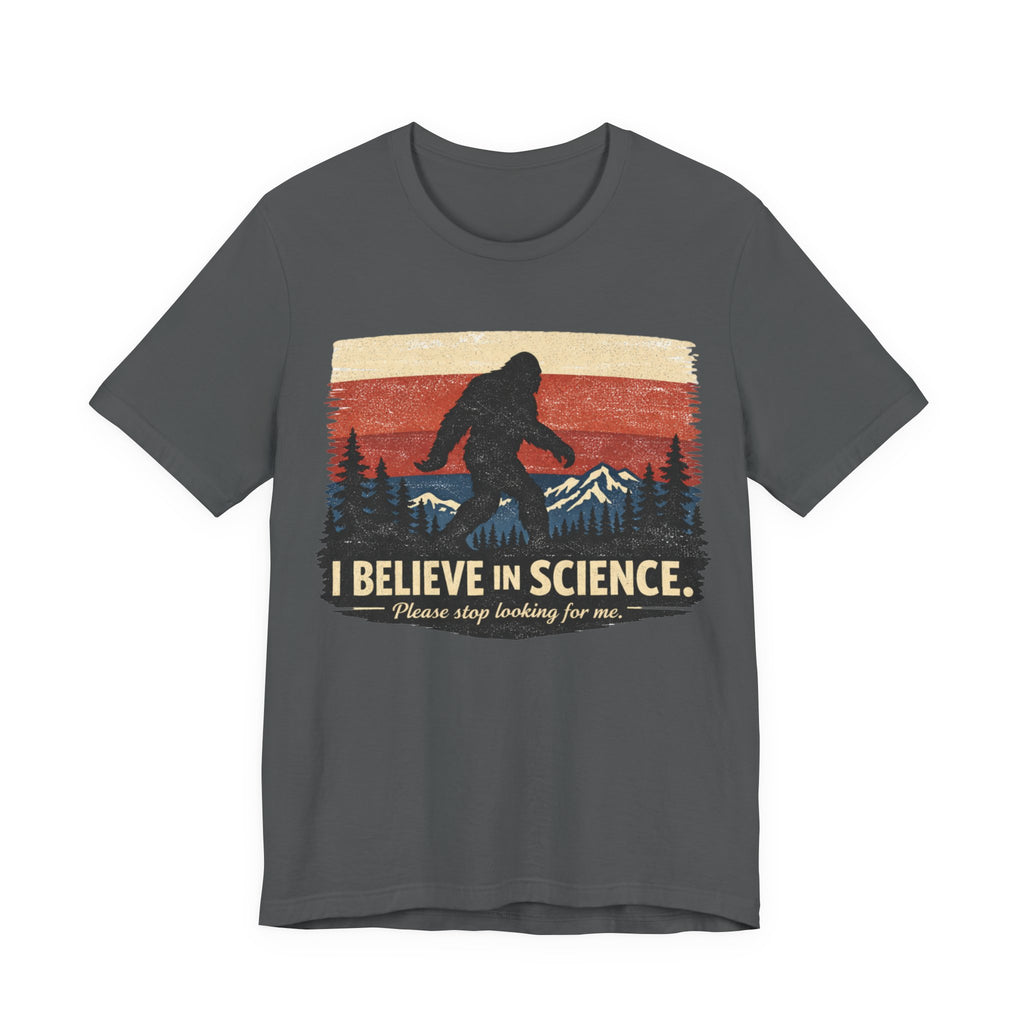 Bigfoot 'I Believe in Science' Tee
