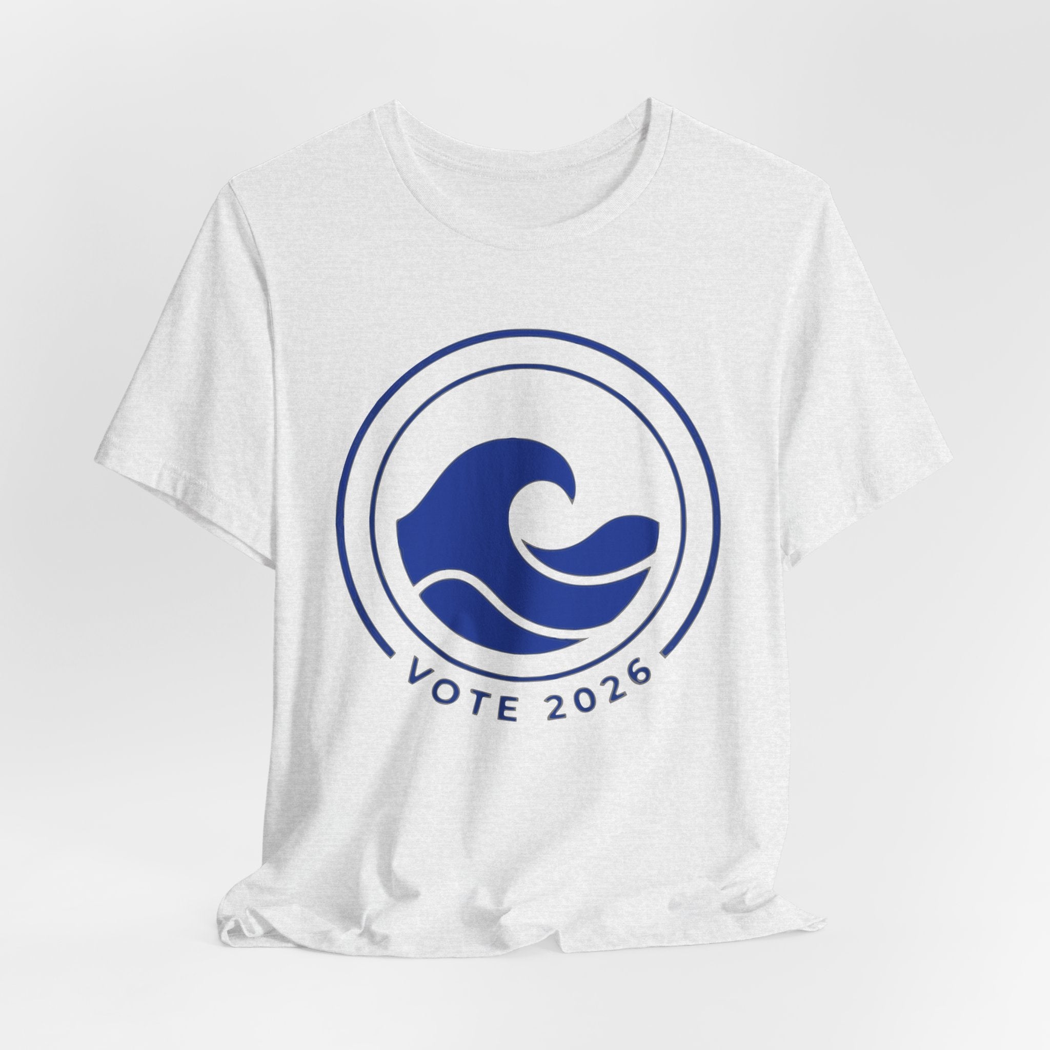 VOTE 2026 Wave Tee — Coastal Political Campaign T-Shirt