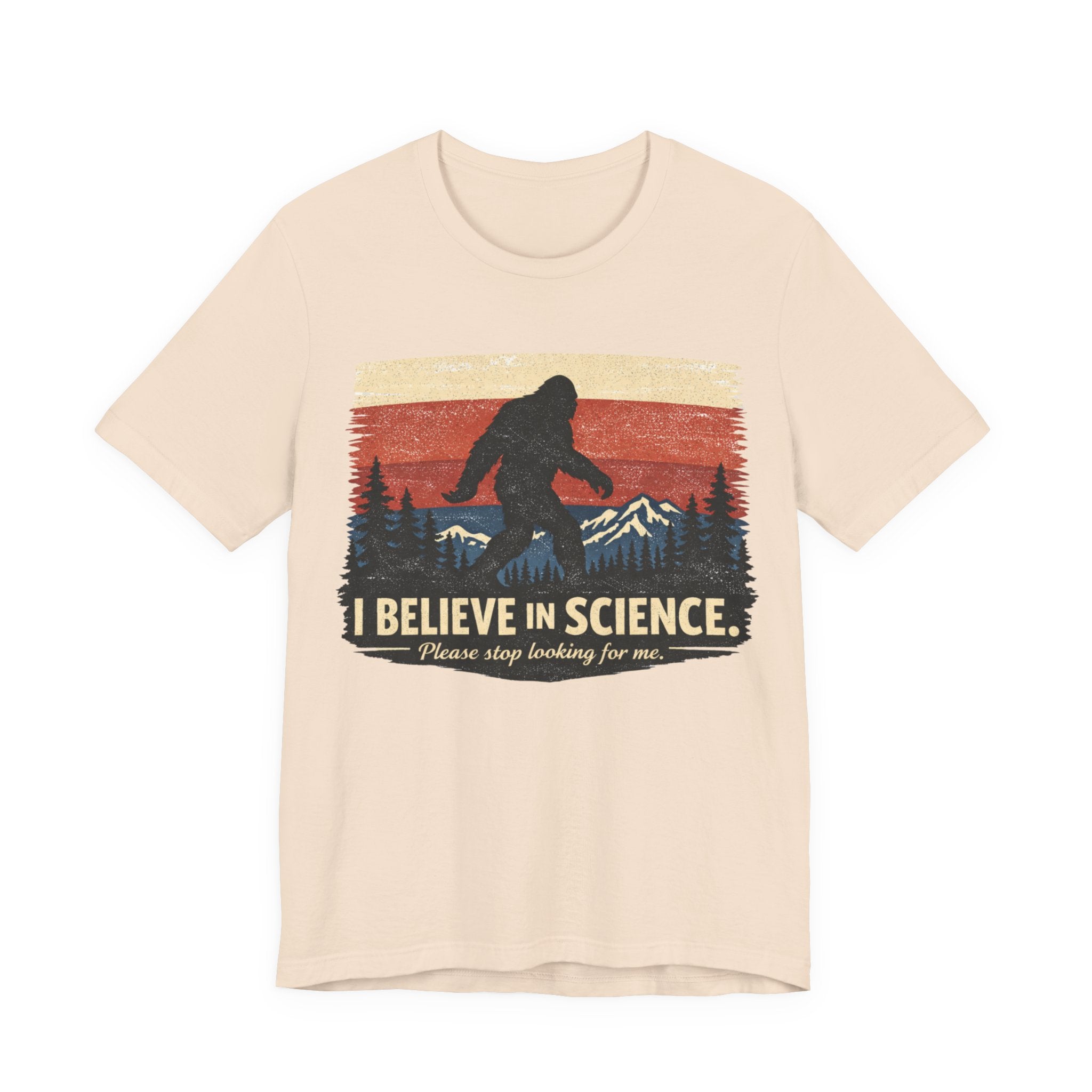 Bigfoot 'I Believe in Science' Tee