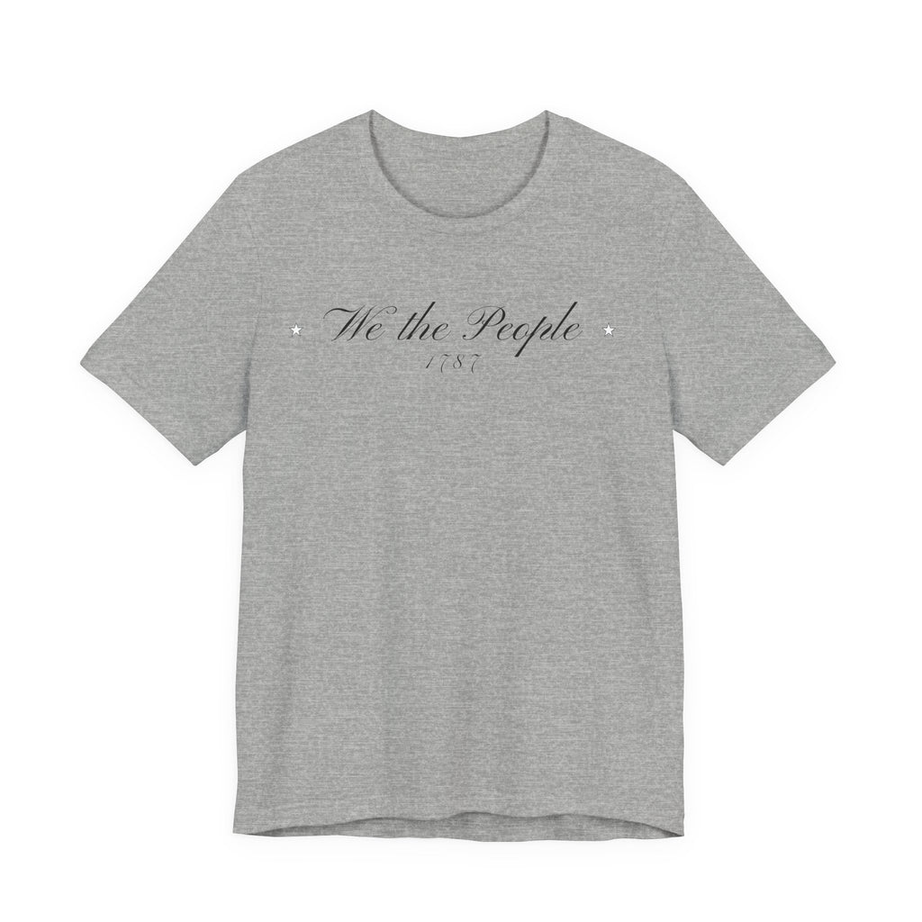 "We the People" Constitutional Script Tee