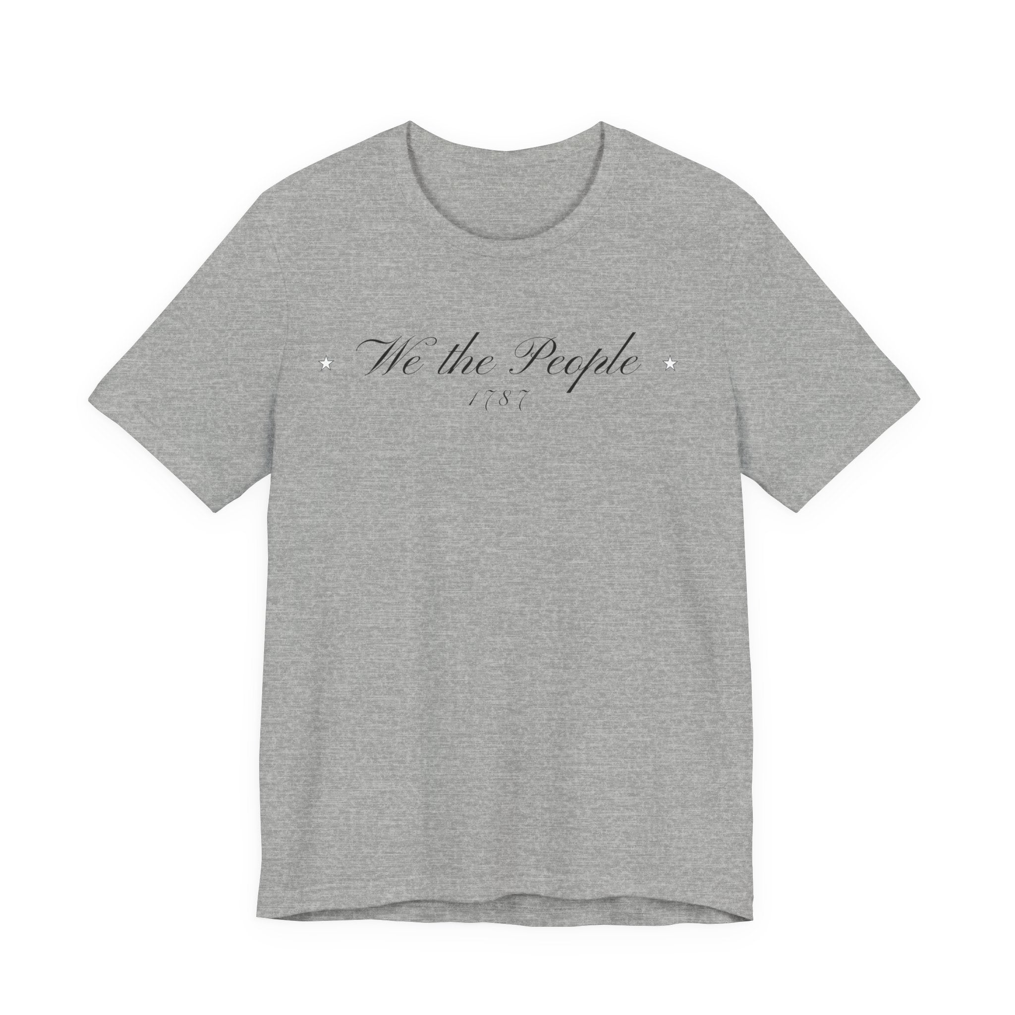 "We the People" Constitutional Script Tee