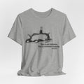 Democat Napping Tee — "This is not laziness. This is resistance napping." Graphic T-Shirt