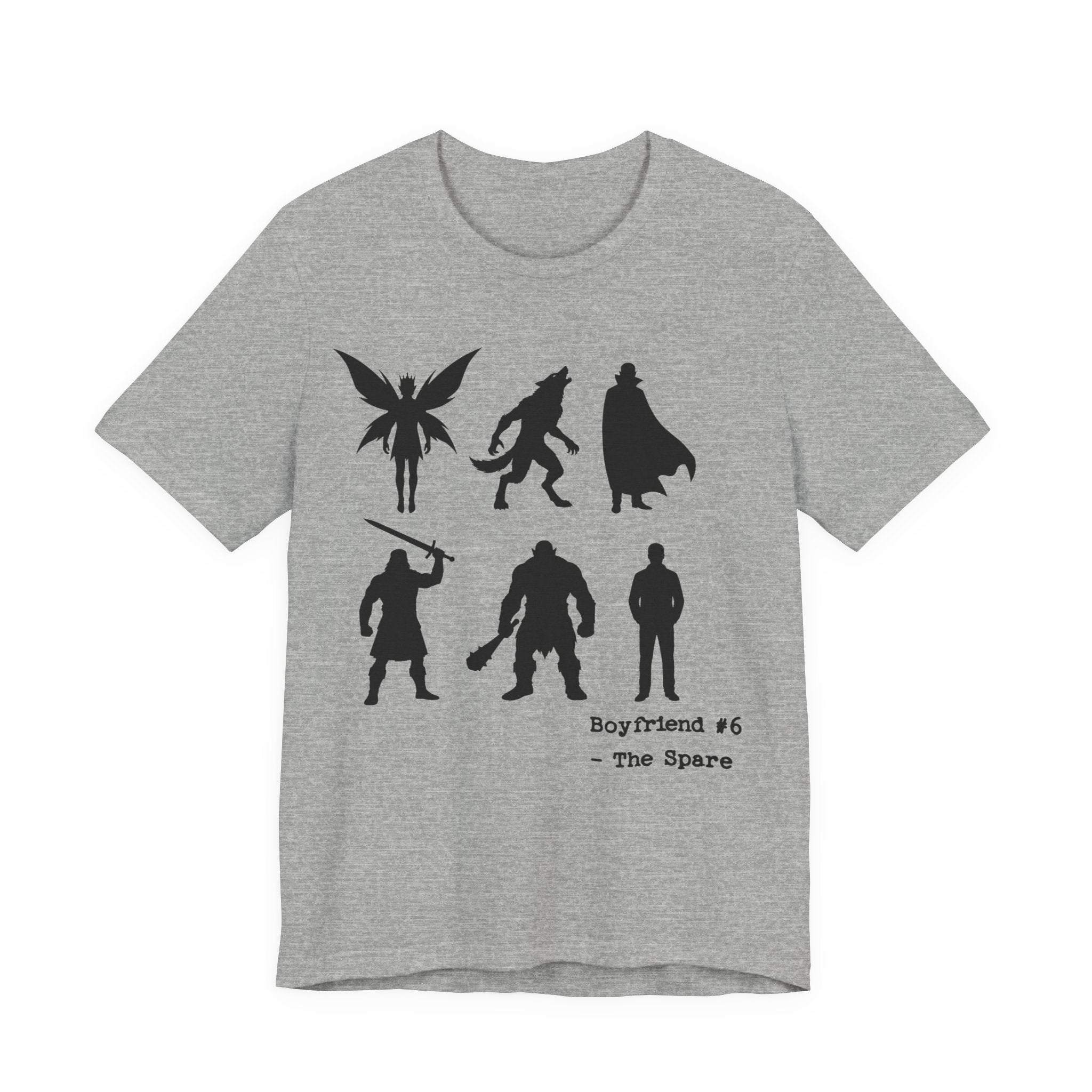 Boyfriend #6 The Spare - Silhouette Character Tee