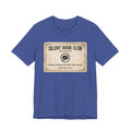 Silent Book Club T-Shirt – Vintage 'We Meet. We Read. We Don't Talk About It.' Tee
