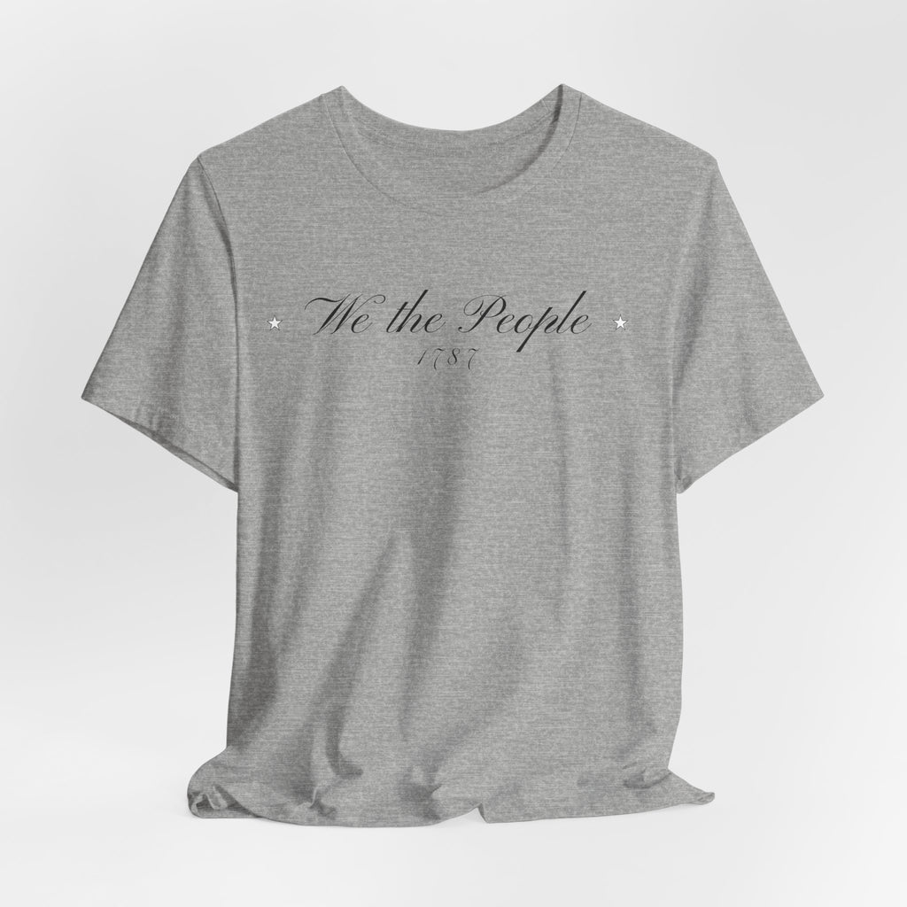 "We the People" Constitutional Script Tee