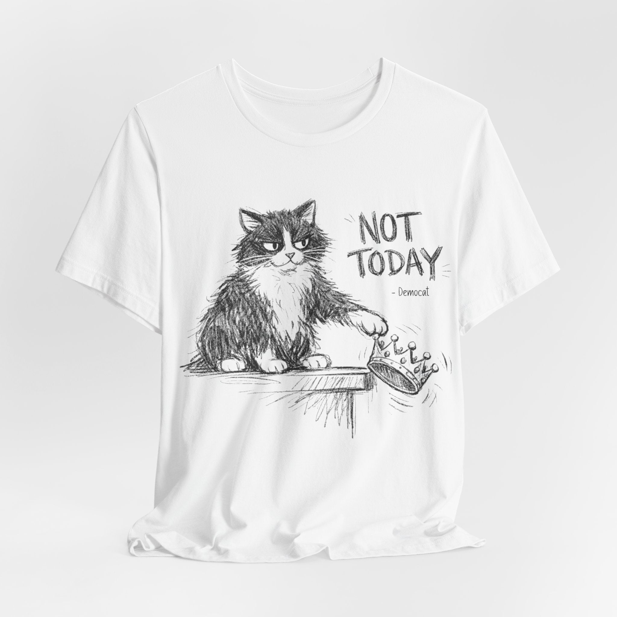 DemoCat 'Not Today' T‑Shirt