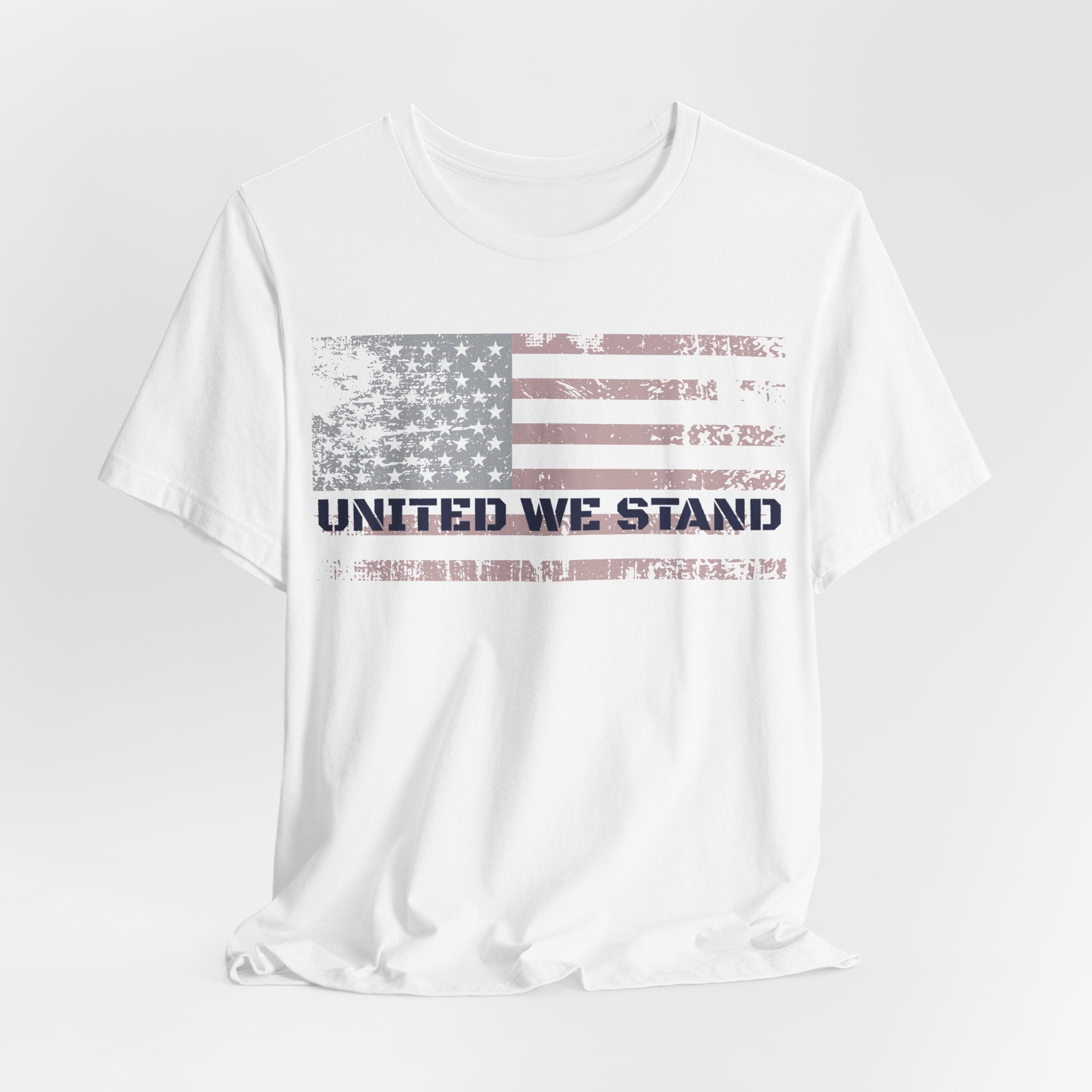 United We Stand Distressed Flag Tee — Bold Union