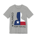 Talarico For Texas T-Shirt — Texas Flag Silhouette Political Shirt