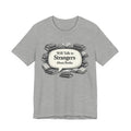 T‑Shirt – "Will Talk to Strangers About Books" Vintage Book Lover Tee